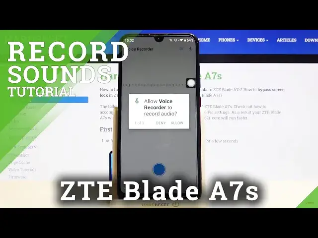 'Video thumbnail for ZTE Blade A7s and Voice Recorder - Enable Sound Recorder'