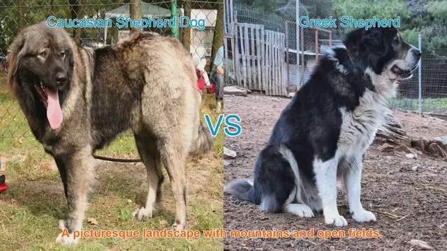 Video thumbnail for Majestic Dogs: Caucasian Shepherd vs. Greek Shepherd