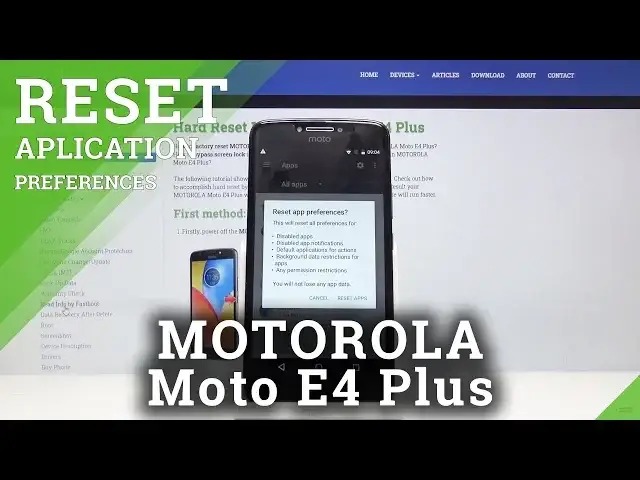 'Video thumbnail for How to Reset App Preferences in Motorola Moto E4 Plus – Restore App to Default'