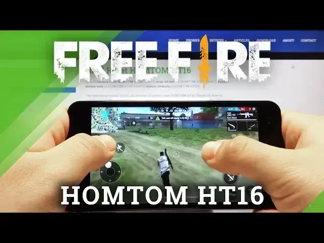 Video thumbnail for Garena Free Fire on HOMTOM HT16 – FPS Check