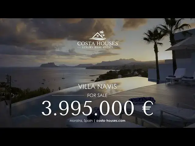 Video thumbnail for Descubra Villa Navis: Un Refugio de Lujo en El Portet Moraira, Alicante | Vistas Panoramicas al Mar