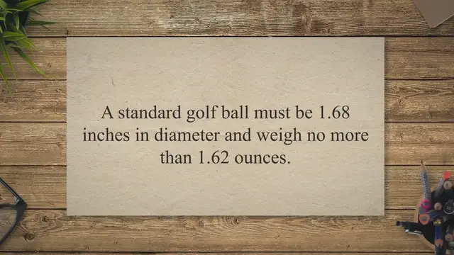 'Video thumbnail for How Big Is a Golf Ball? Get the Facts Here!'