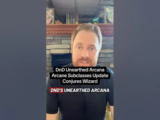 Video thumbnail for Conjurer Wizard is back in the latest Unearthed Arcana