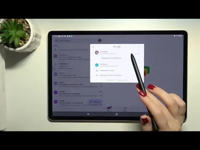 'Video thumbnail for How to Logout From Gmail Account on SAMSUNG Galaxy Tab S8+ - Manage Gmail Account'