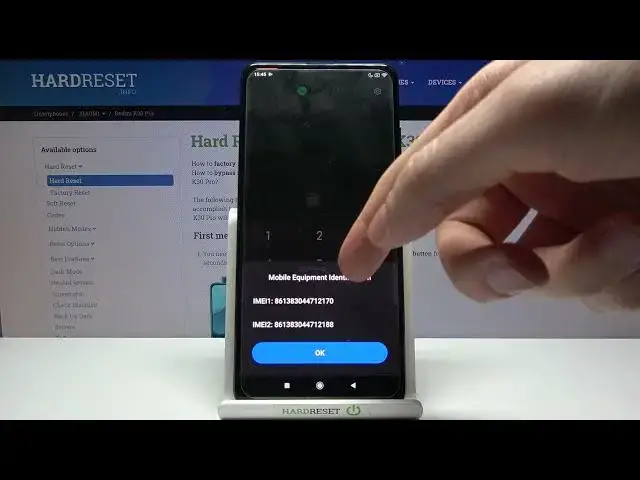 'Video thumbnail for How to Check IMEI and Serial Number in XIAOMI Redmi K30 Pro – Find IMEI and SN'