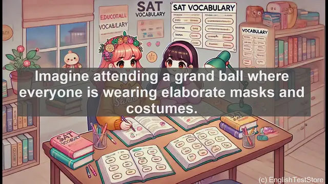 Video thumbnail for 5000 Must Know SAT Vocabulary - Masquerade: The Art of Disguise and Deception