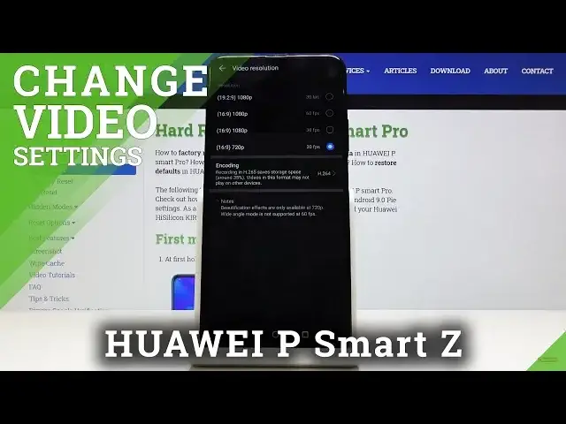 Video thumbnail for How to Change Video Resolution in HUAWEI P Smart Z – High Quality Videos
