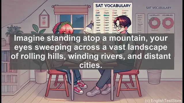 Video thumbnail for 5000 Must Know SAT Vocabulary - Understanding 'Panorama': A Comprehensive View of Its Meaning and Usage