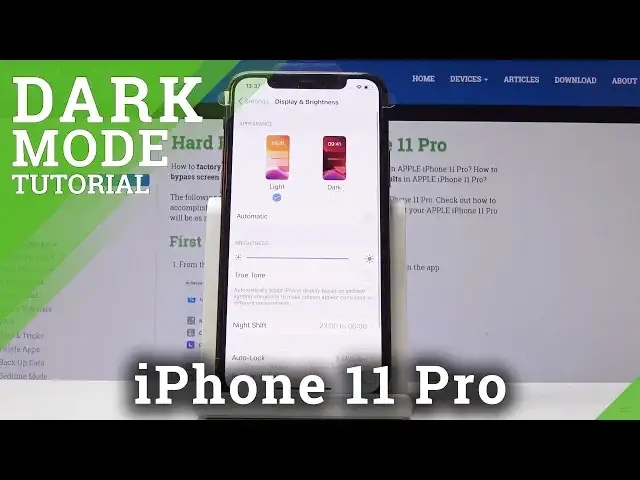 Video thumbnail for How to Activate Dark Mode in iPhone 11 Pro - Dark Theme