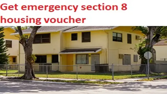'Video thumbnail for Emergency Section 8 Vouchers'