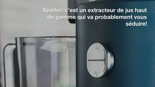 Video thumbnail for Test de l’extracteur de jus Hurom H330P