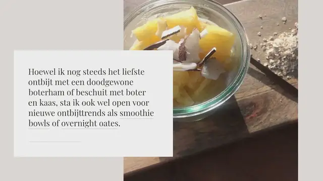 Video thumbnail for Pina colada overnight oates