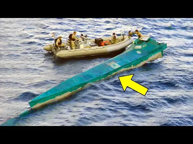 Video thumbnail for U.S. Coast Guard Intercepts Strange Blue Boat Near Venezuela — Then They Look Inside