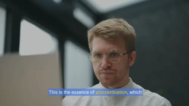 Video thumbnail for Overcoming procrastination: Staying motivated and focused