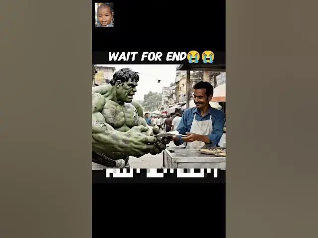 Video thumbnail for जब हल्क के पापा हल्क को खाना नहीं देते 😱🤯