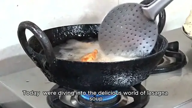 Video thumbnail for MORF lasagna soup recipe