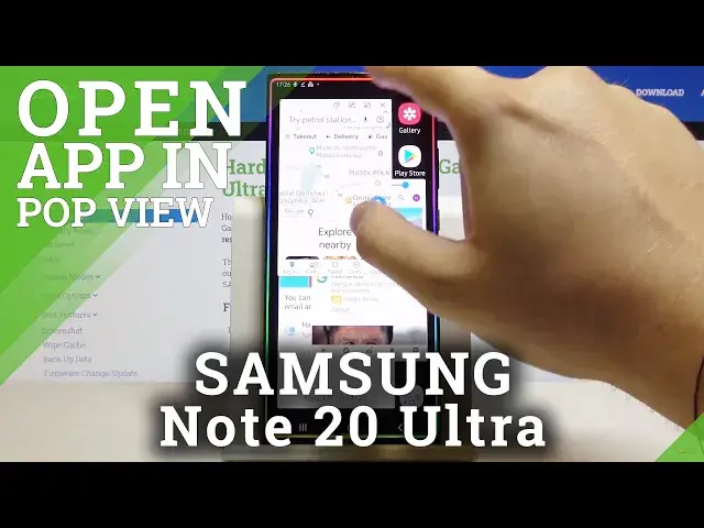 'Video thumbnail for How to Use Apps in Pop Up View in SAMSUNG Galaxy Note 20 Ultra – Windowed Mode Activation'