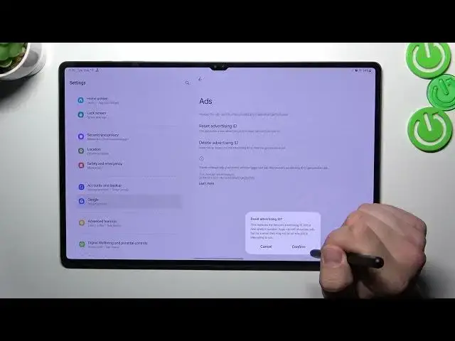 Video thumbnail for How to Reset Google Advertising ID on a SAMSUNG Galaxy Tab S9 Ultra