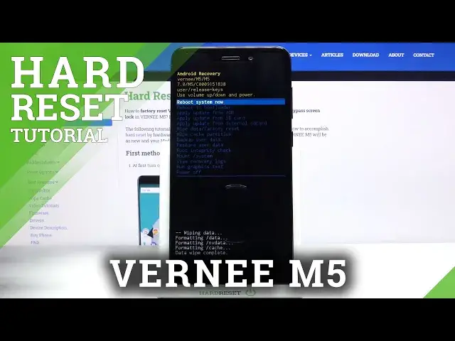 Video thumbnail for How to Clear Data in Recovery Mode on VERNEE M5 –  Phone Hard Reset