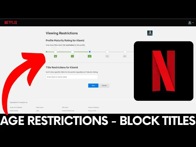Video thumbnail for How to Set Age Restrictions on Netflix - Block Titles | Parental Controls #netflix