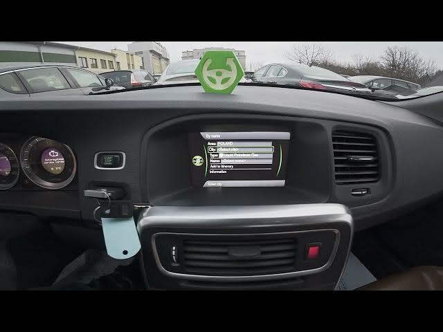 Video thumbnail for Volvo S60 II (2010-2019) - How to Navigate to Points of Interest