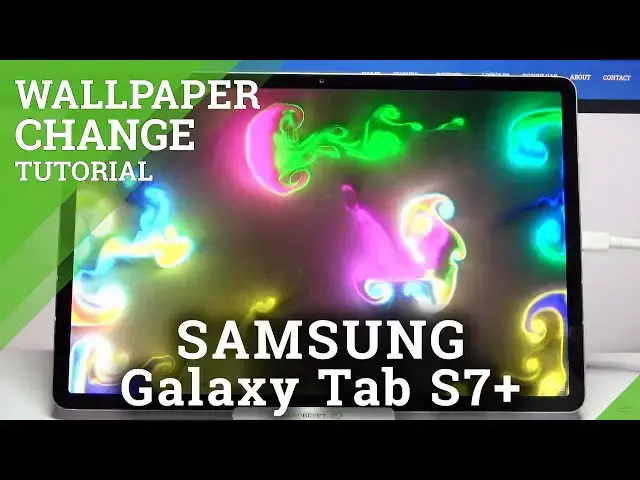 Video thumbnail for How to Download & Apply Live Wallpaper in Samsung Galaxy Tab S7+? Magic Fluids Application