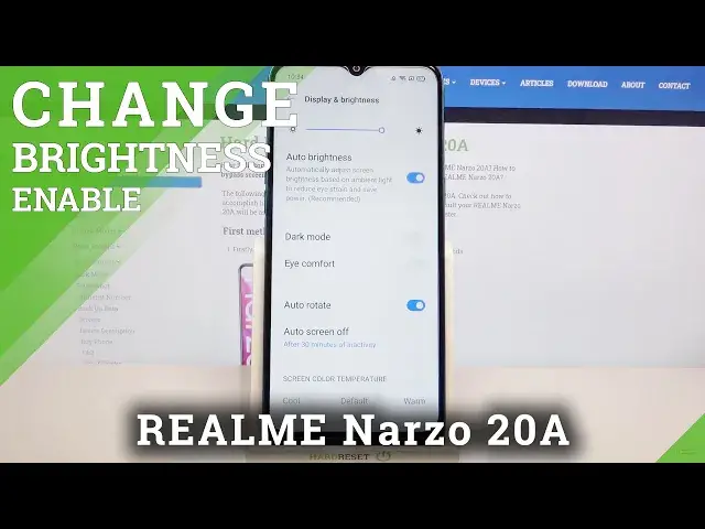 'Video thumbnail for How to Activate Auto Brightness on REALME Narzo 20A – Turn On Auto Brightness'