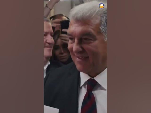 Video thumbnail for El momento del voto de Laporta 🗳️
