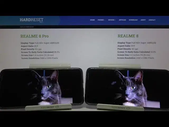 Video thumbnail for REALME 8 vs REALME 8 Pro Display Comparison | Screen Comparison Test