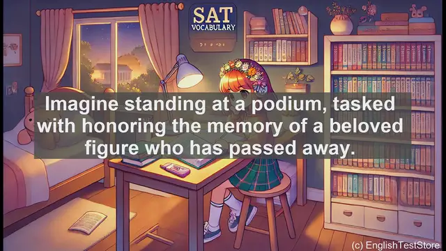 Video thumbnail for 5000 Must Know SAT Vocabulary - SAT Vocab: Understanding 'Eulogize' - Honoring the Departed