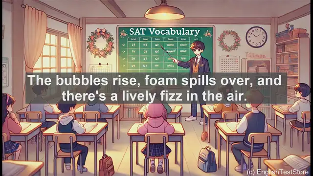 Video thumbnail for 5000 Must Know SAT Vocabulary - SAT Vocabulary: Understanding 'Effervescent'