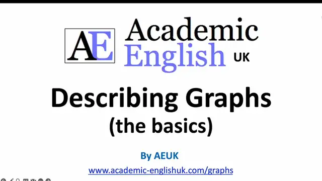 Video thumbnail for Describing Graphs (the basics) - Academic Graph Writing