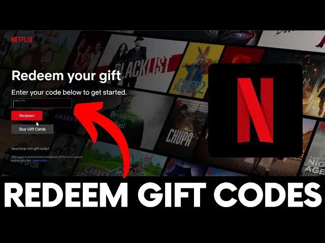 Video thumbnail for How to Redeem Gift Codes / Cards on Netflix? #netflix