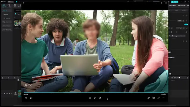 Video thumbnail for How to Blur Out Face Or Object In CapCut PC_Desktop