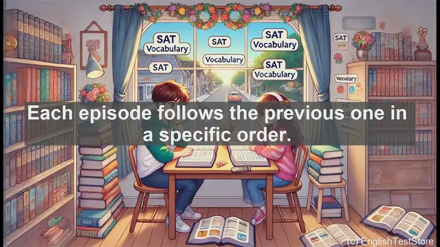 Video thumbnail for 5000 Must Know SAT Vocabulary - Understanding 'Subsequent': A Key Word for Sequence and Order