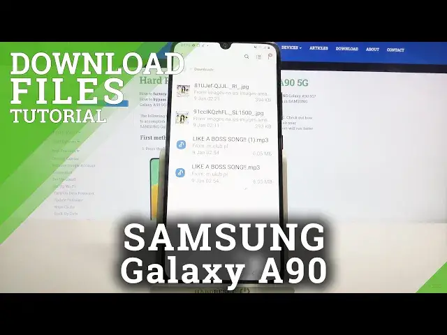 'Video thumbnail for Saved Files Location – SAMSUNG Galaxy A90 and Downloaded Files'