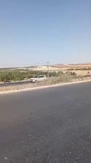 Video thumbnail for بالفيديو.. حادث مروري على طريق حلب–مورك