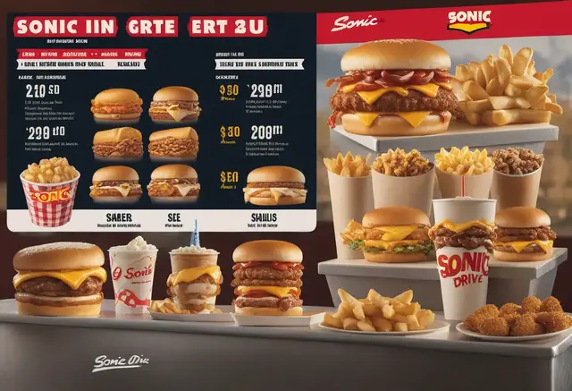 Video thumbnail for Sonic Drive-In Signature Menu Prices