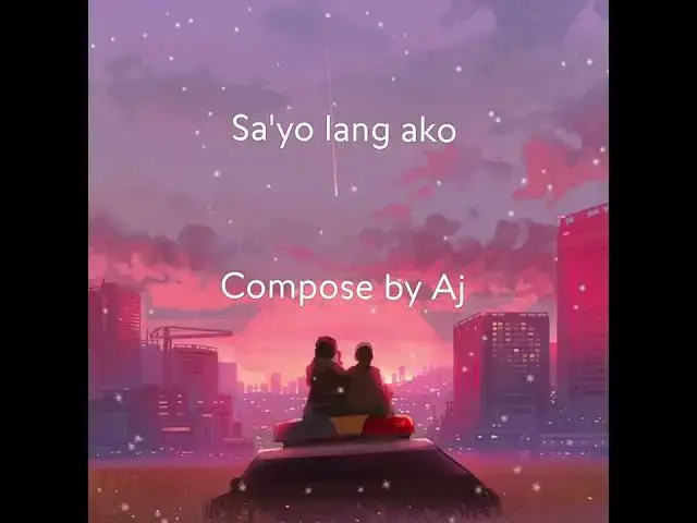 Video thumbnail for Sa'yo lang ako compose by Aj