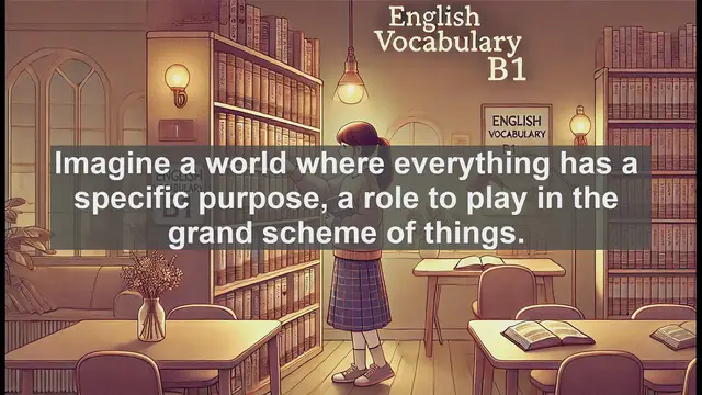 Video thumbnail for 2500 Must Know CEFR B1 Vocabulary - Mastering 'Function': A Versatile B1 English Vocabulary Word