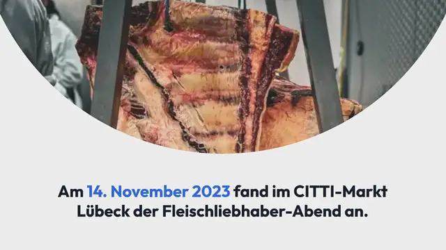 Video thumbnail for CITTI FLEISCHLIEBHABER-ABEND IN LÜBECK