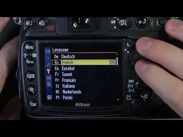 Video thumbnail for How To Change Language On NIKON D300