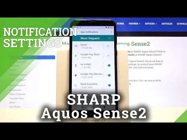 Video thumbnail for How to Customize Notifications in SHARP Aquos Sense2 – Mange Notifications