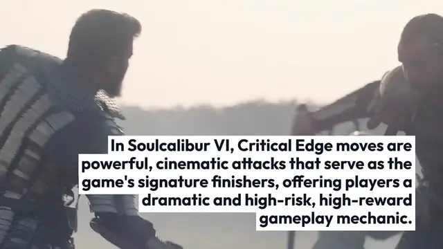 Video thumbnail for Soulcalibur VI Critical Edge Moves