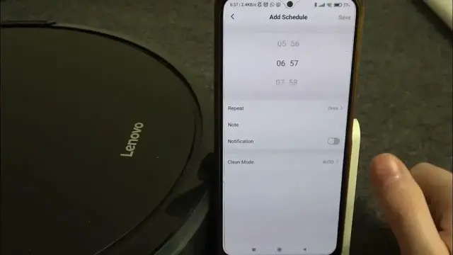 Video thumbnail for How To Create Schedules For Cleaning In LENOVO ROBOT CLEANER D450