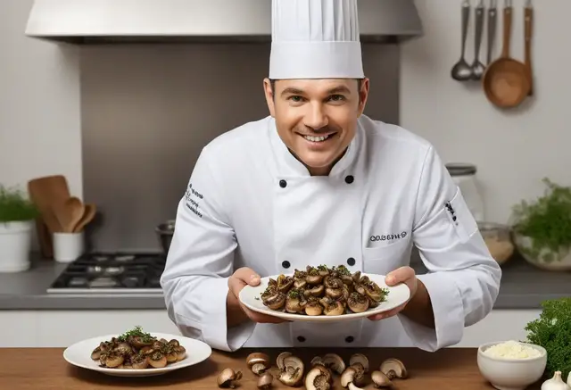 Video thumbnail for Garlic-Roasted Mushrooms