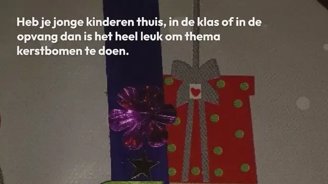 Video thumbnail for Kerstboom knutselen van een wc rol, ijsstokjes en papier
