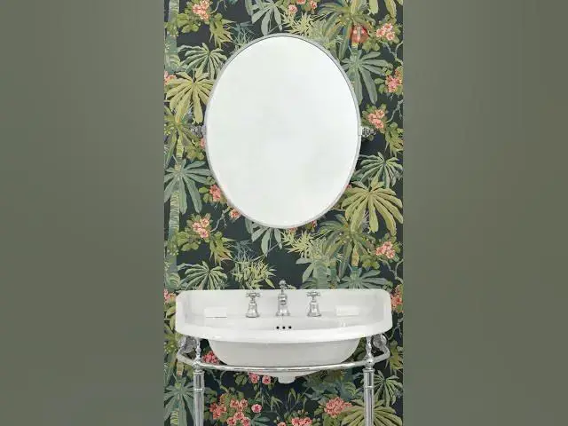 Video thumbnail for 9 Trendy Wallpaper Designs For Bathroom