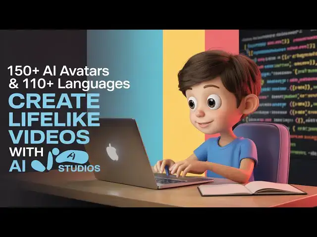 'Video thumbnail for 150+ AI Avatars & 110+ Languages Create Lifelike Videos with AI Studios'