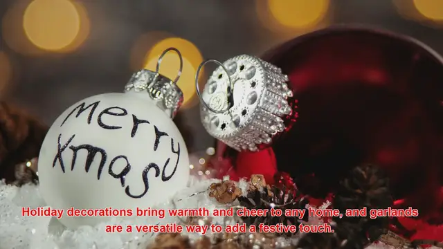 Video thumbnail for What Are The Best Ways To Create Festive Holiday Garlands?